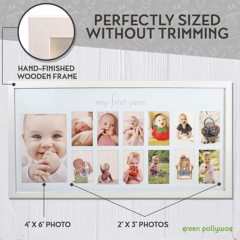 Oaktree Gifts Baby Countdown Scan Photo Frame for Mummy /& Daddy 4 x 3