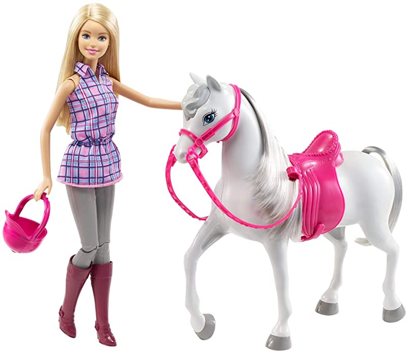 Barbie DHB68 - doll and horse, dolls 