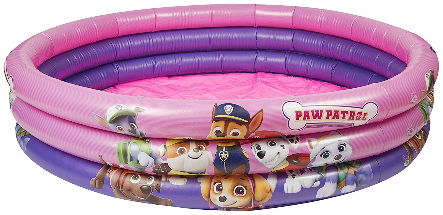 pink paddling pool