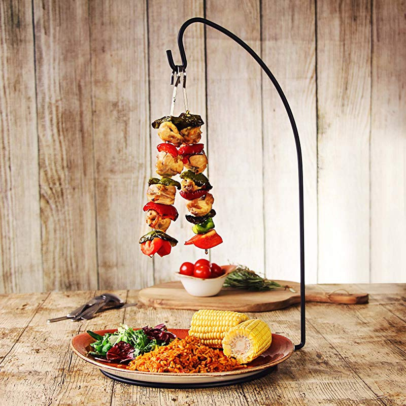 Home, Furniture & DIY Cookware, Dining & Bar Hanging Kebab Skewer Holder Food Hangers Party