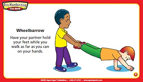 Super Duper Publications Fine Motor Hand Exercises /& Prewriting Skills Fun Deck Flash Cards Educational Learning Resource for Children
