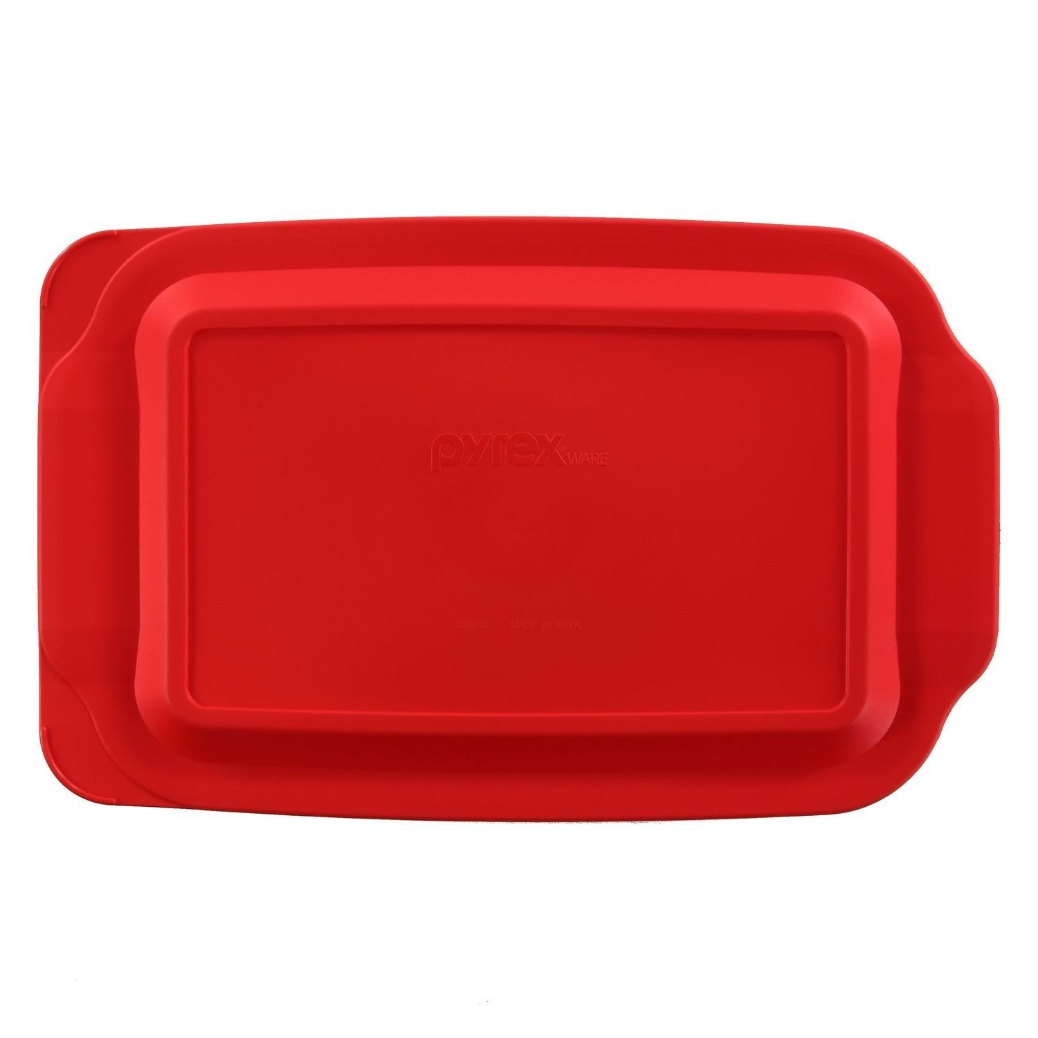 New 23cm .. Pyrex Basics 2.8l Glass Oblong Baking Dish With Red Plastic Lid New 23cm .. Pyrex Basics 2.8l Glass Oblong Baking Dish With Red Plastic Lid