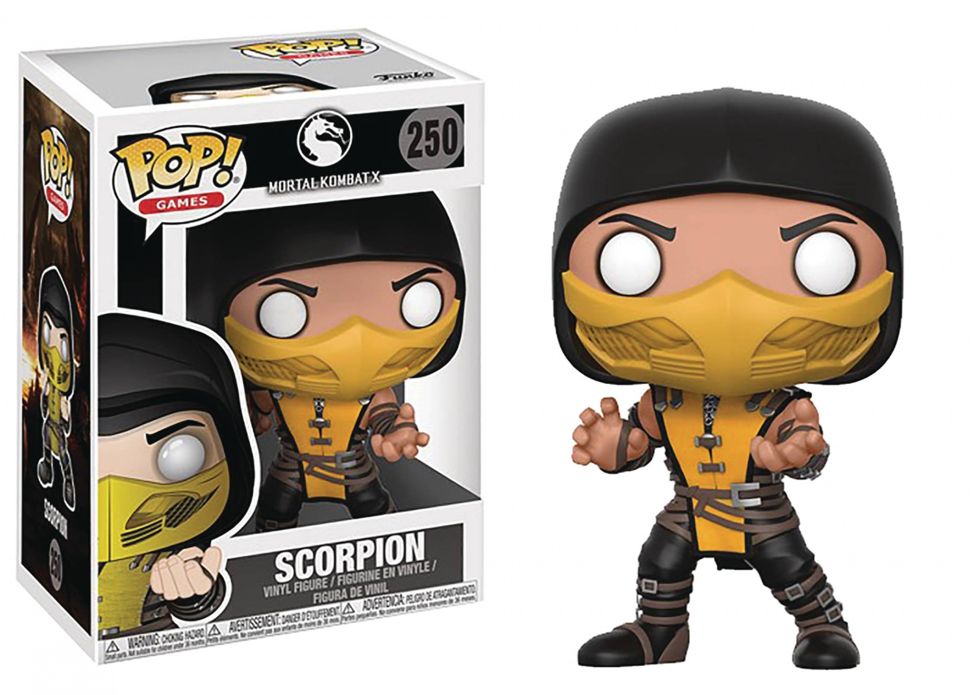 POP MORTAL KOMBAT SCORPION VINYL FIGURE 