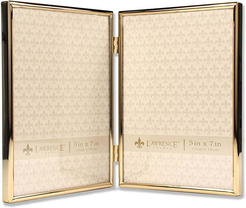 Lawrence Frames 670081 8.5x11 Simply Gold Metal Picture Frame Lawrence Frames 670081 8.5x11 Simply Gold Metal Picture Frame