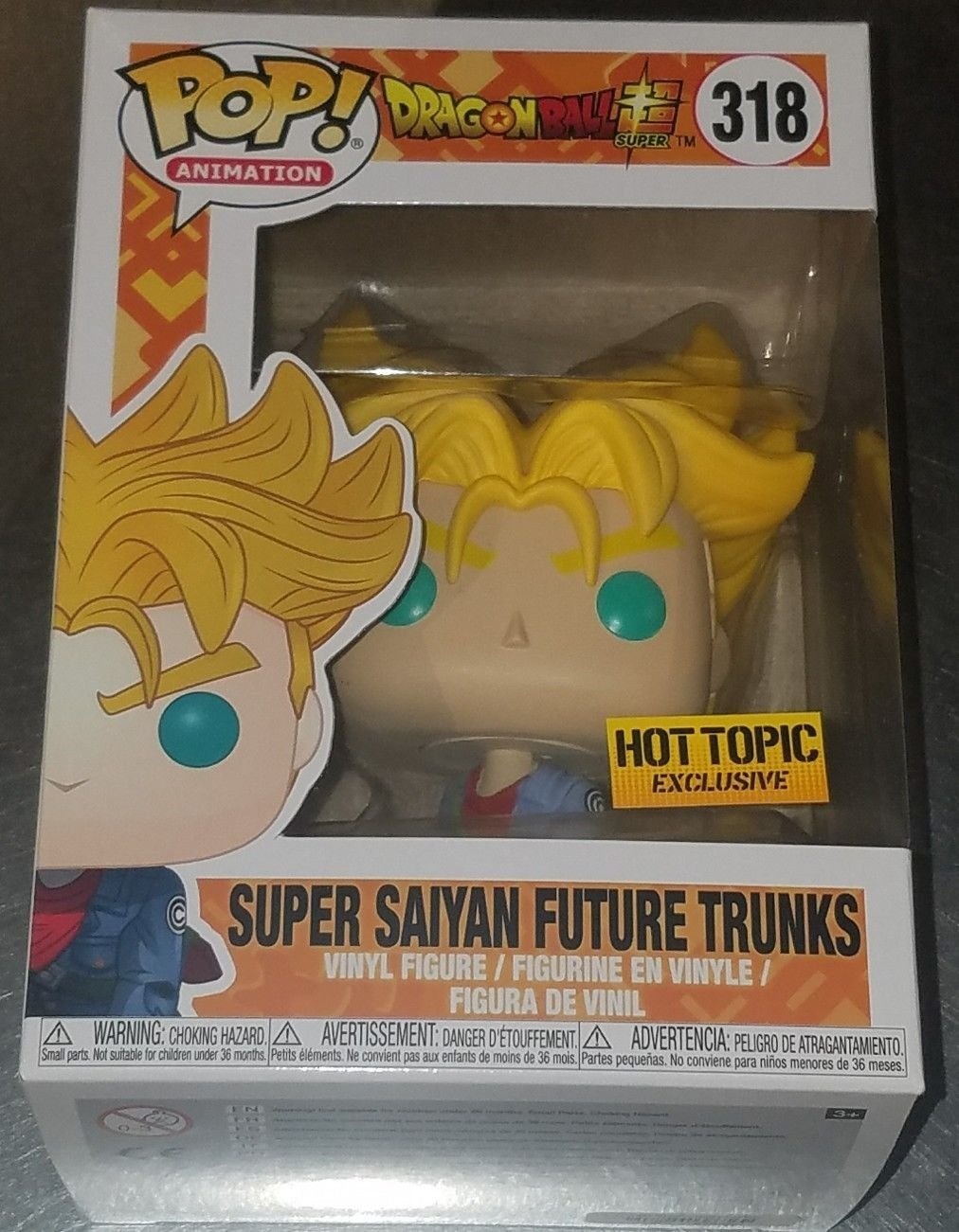Dragonball Z #318 Super Saiyan Future Trunks Animation POP