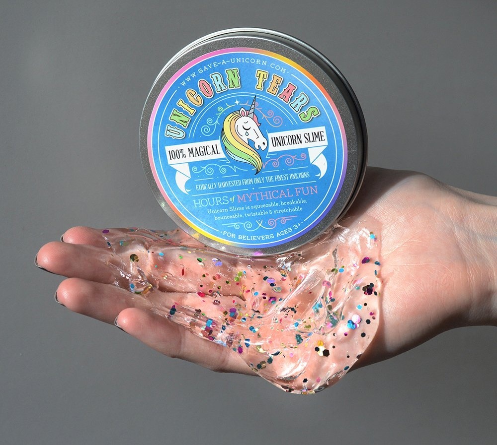 Great Unicorn Gift Mythical Slymes Magical Unicorn Slime /& Putty Available in 6 Colors Glitter Slime 1.7oz Clear Slime Barf Color Changing Slime