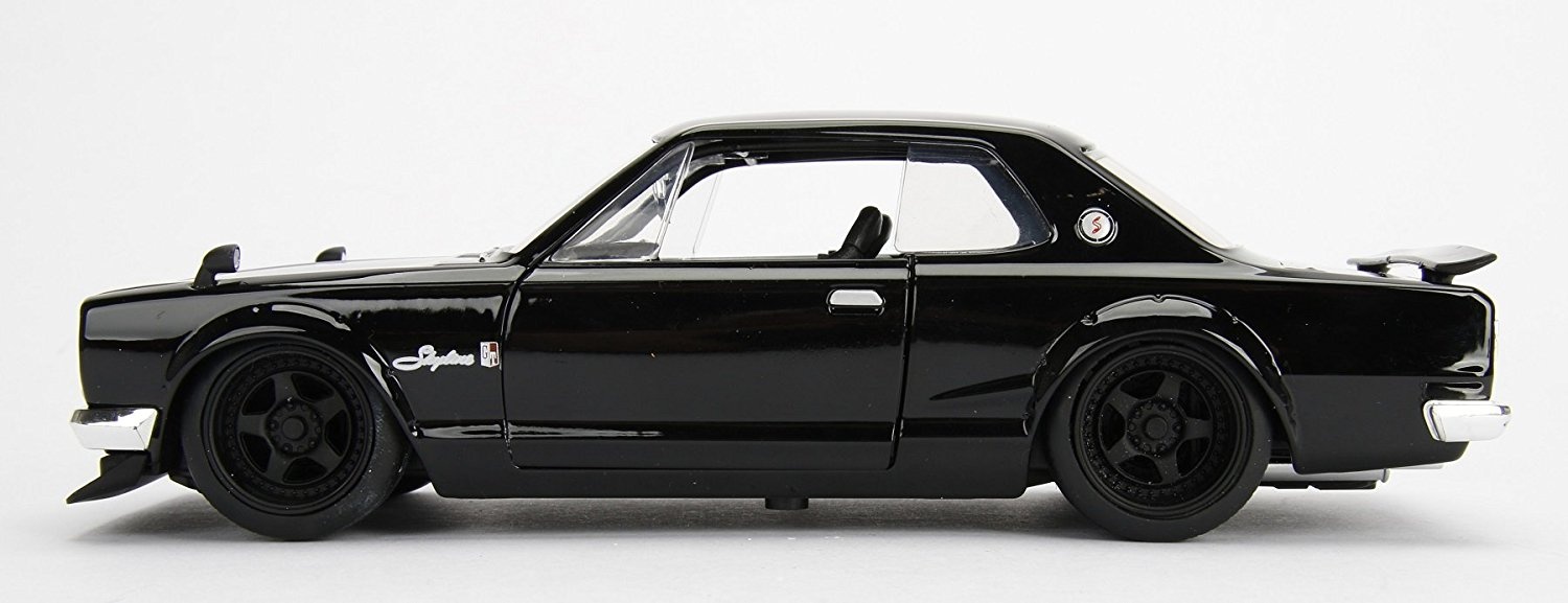 1:24ワイスピ BRIAN&#39;S NISSAN SKYLINE 2000 Amazon.com: Jada Toys Fast & Furious 1:24 Brians's Nissan