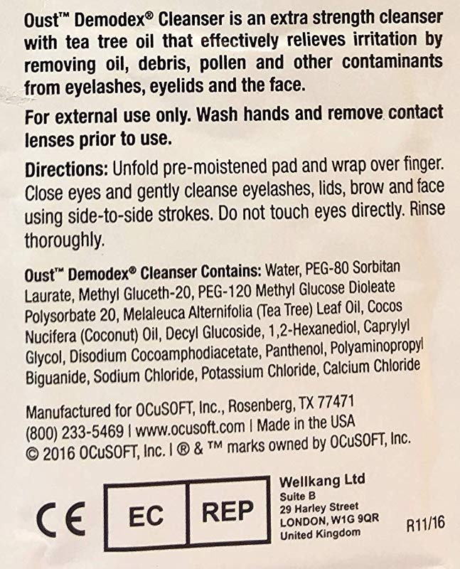 ocusoft oust demodex cleanser