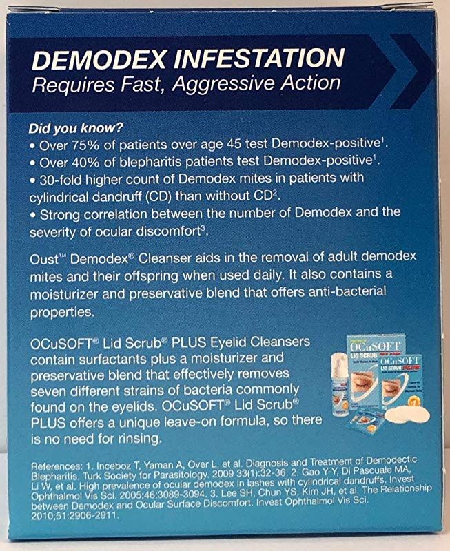 ocusoft oust demodex cleanser