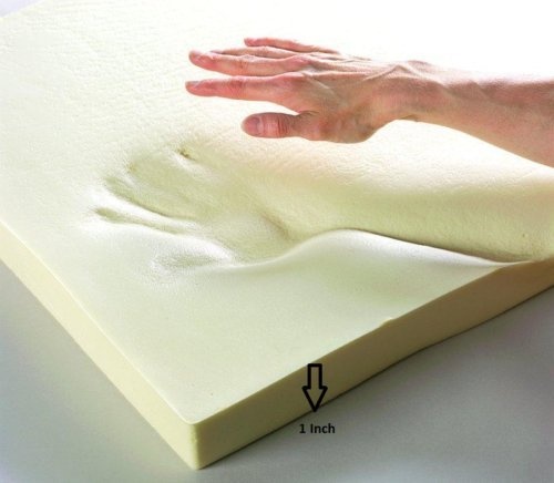 cot bed memory foam topper