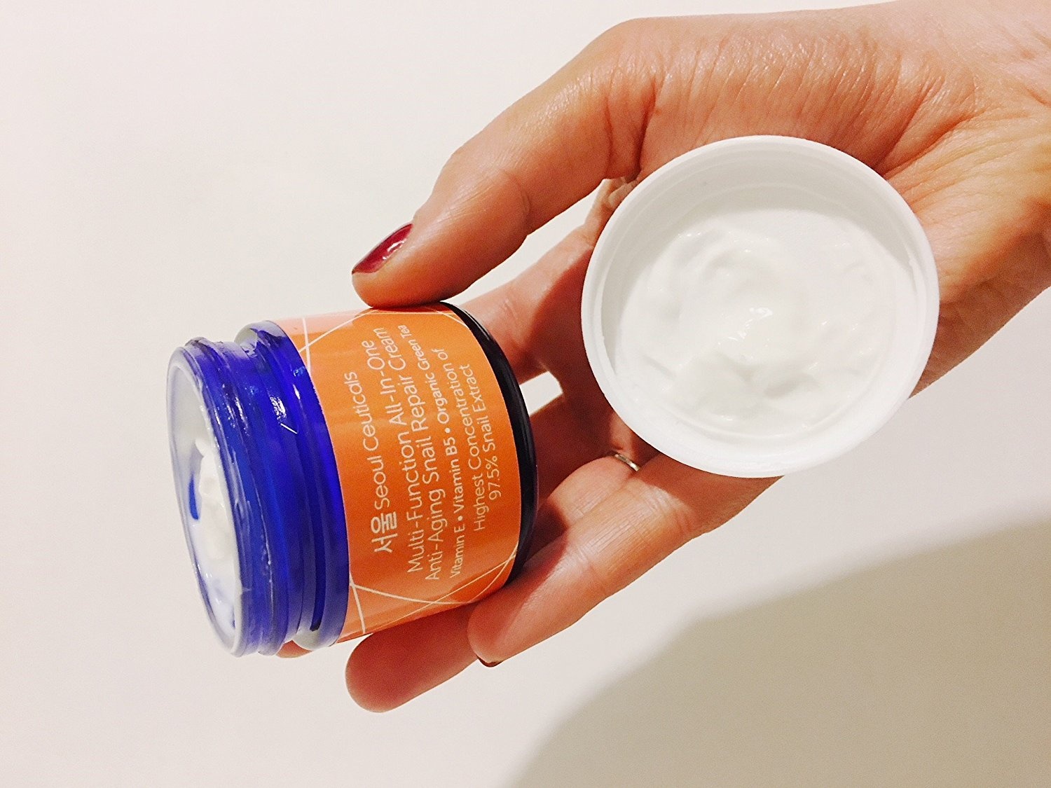 korean skin care snail repair cream