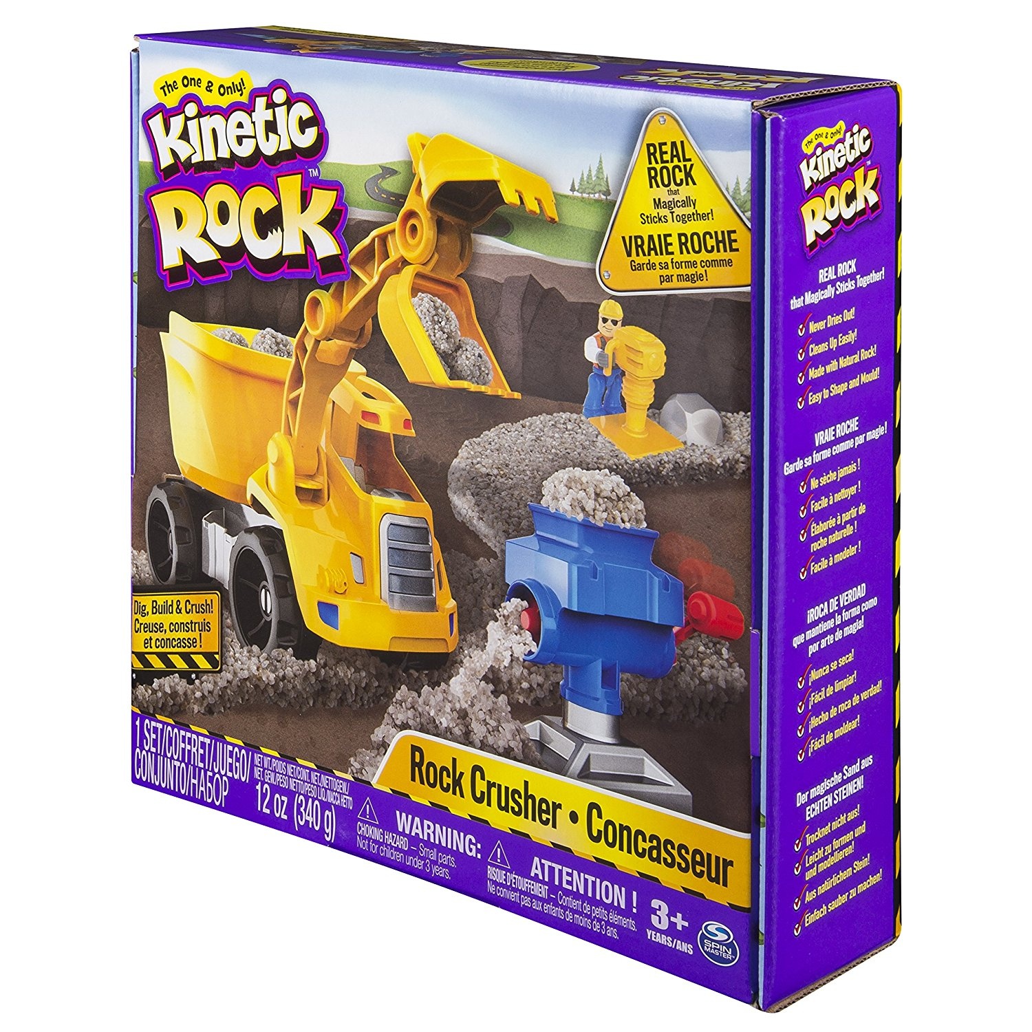 Kinetic Sand Rock Bizak 61921448 Playset Crusher Kinetic Sand Rock Bizak 61921448 Playset Crusher