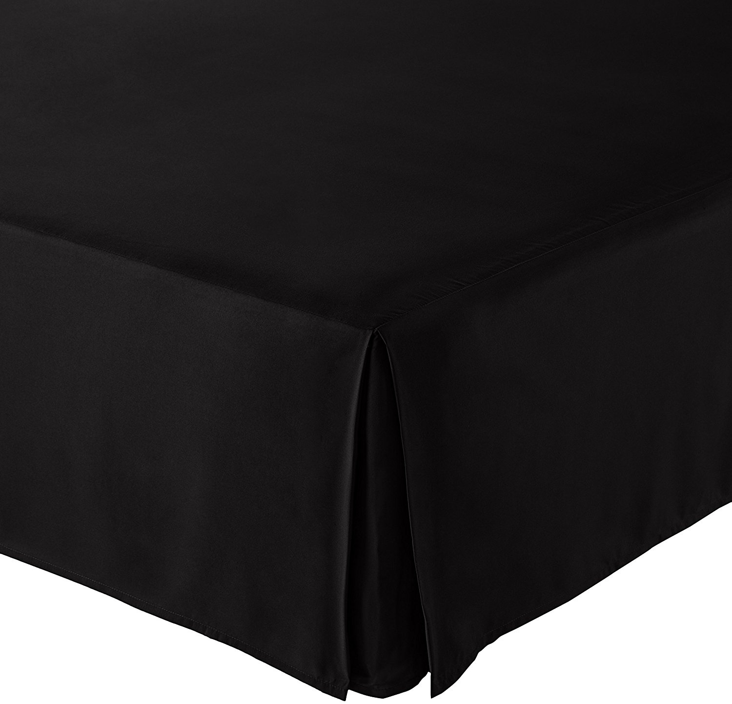 Basics Pleated Bed Skirt King Black By For Homeware In Fiji Basics Pleated Bed Skirt King, Bed Skirt King Black