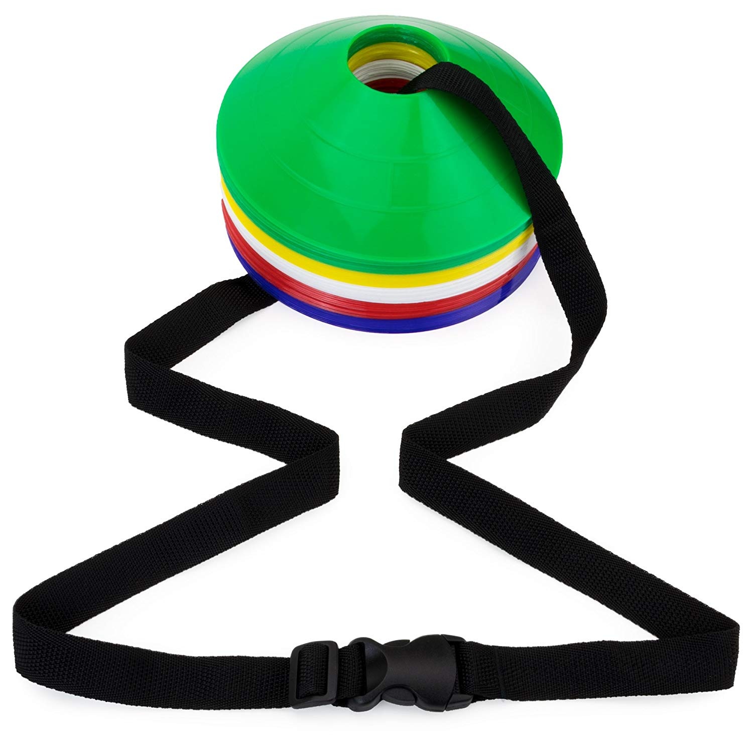 Crown Sporting Goods Set of 12 Soft Plastic Field Disc Cones Crown Sporting Goods Set of 12 Soft Plastic Field Disc Cones