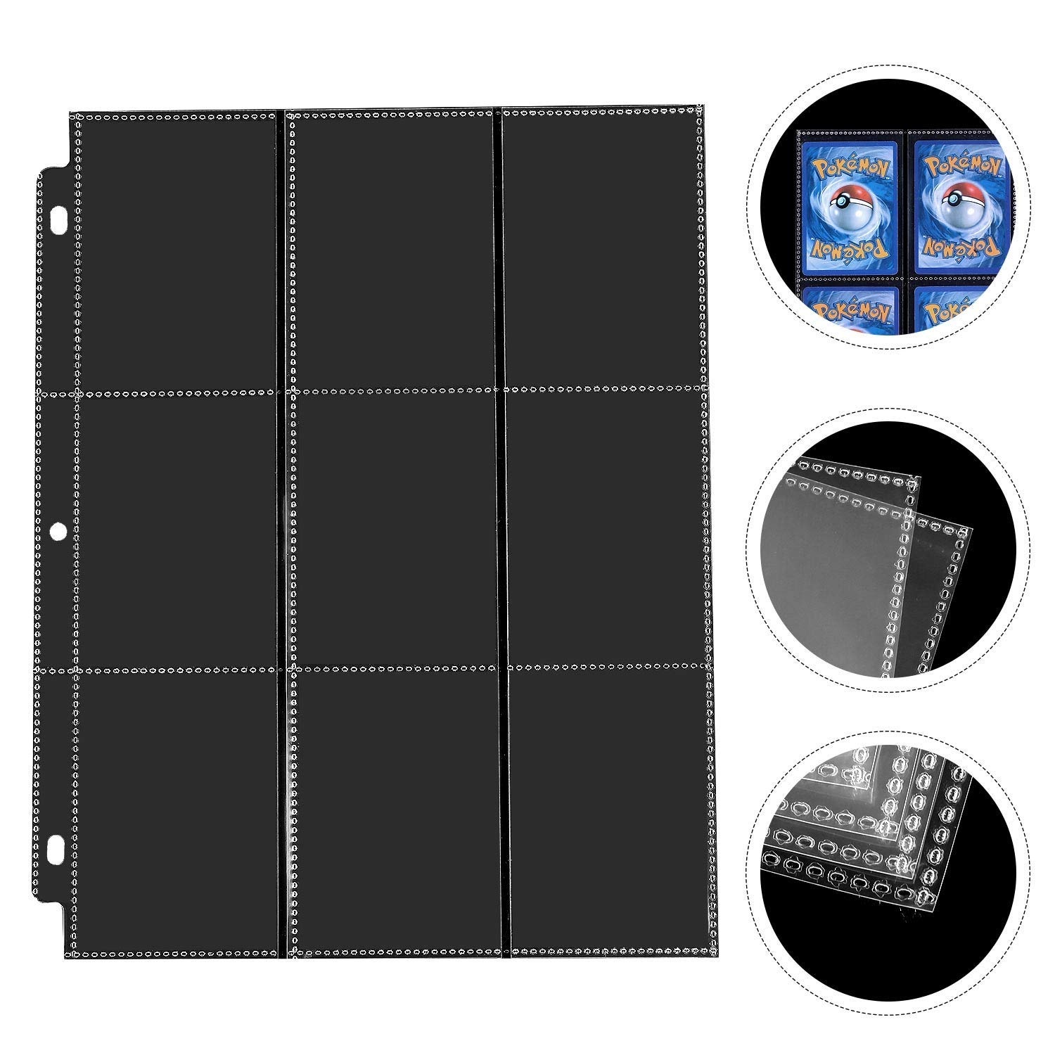 Cards Collectors Album with 30 Premium 9-Pocket Pages Holds Up to 540 Cards(Red and White Version) Holds Up to 540 Cards(Red and White Version) DACCKIT Carrying Case Compatible with Pokemon Trading Cards Cards Collectors Album with 30 Premium 9-Pocket Pages Holds Up to 540 Cards(Red and White Version) Holds Up to 540 Cards(Red and White Version) DACCKIT Carrying Case Compatible with Pokemon Trading Cards