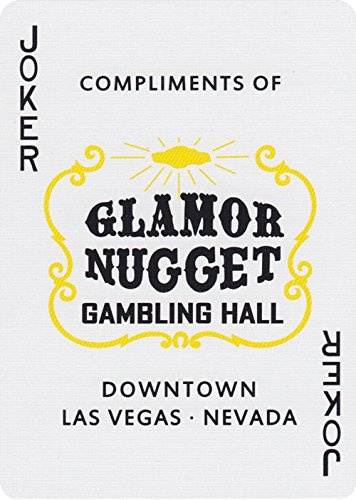 Limited Edition Deck Glamor Nuggets Playing Cards Blue Limited Edition Deck Glamor Nuggets Playing Cards Blue