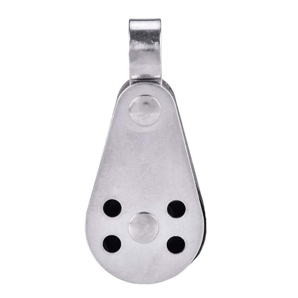Pactrade Marine 6PCS Canoe Boat Sailboat Kayak Anchor Trolley SS316 Pulley Block Pactrade Marine 6PCS Canoe Boat Sailboat Kayak Anchor Trolley SS316 Pulley Block