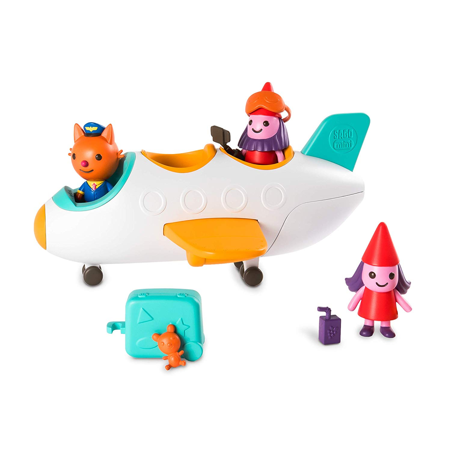 Sago Mini Jinja S Jet Plane With Figures And Accessories For Kids Ages 3 And Up By Sago Mini Shop Online For Toys In Germany
