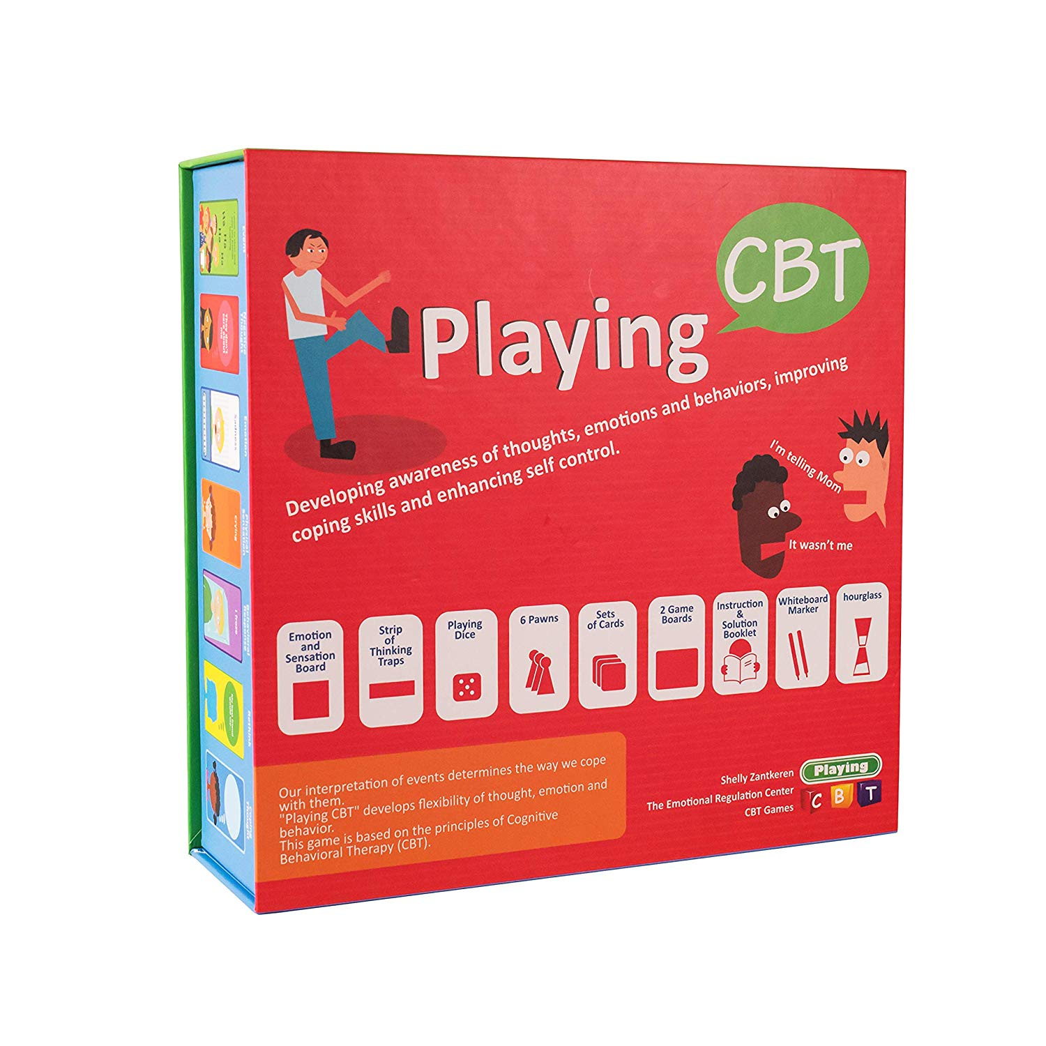 Playing CBT - Therapy Game to Develop Awareness of Thoughts, Emotions and  behaviours for improving Social Skills, Coping Skills and Enhancing self  Control.- New Version by Playing CBT - Shop Online for