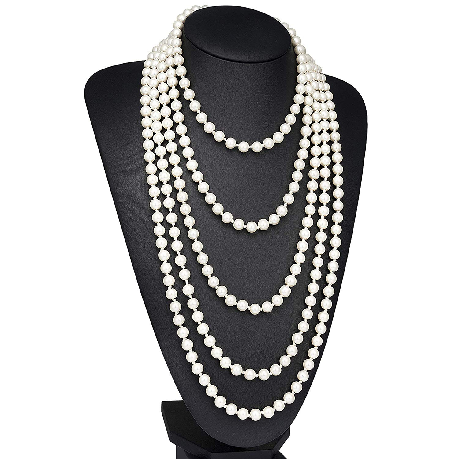 Coucoland 1920s Flapper Necklace 