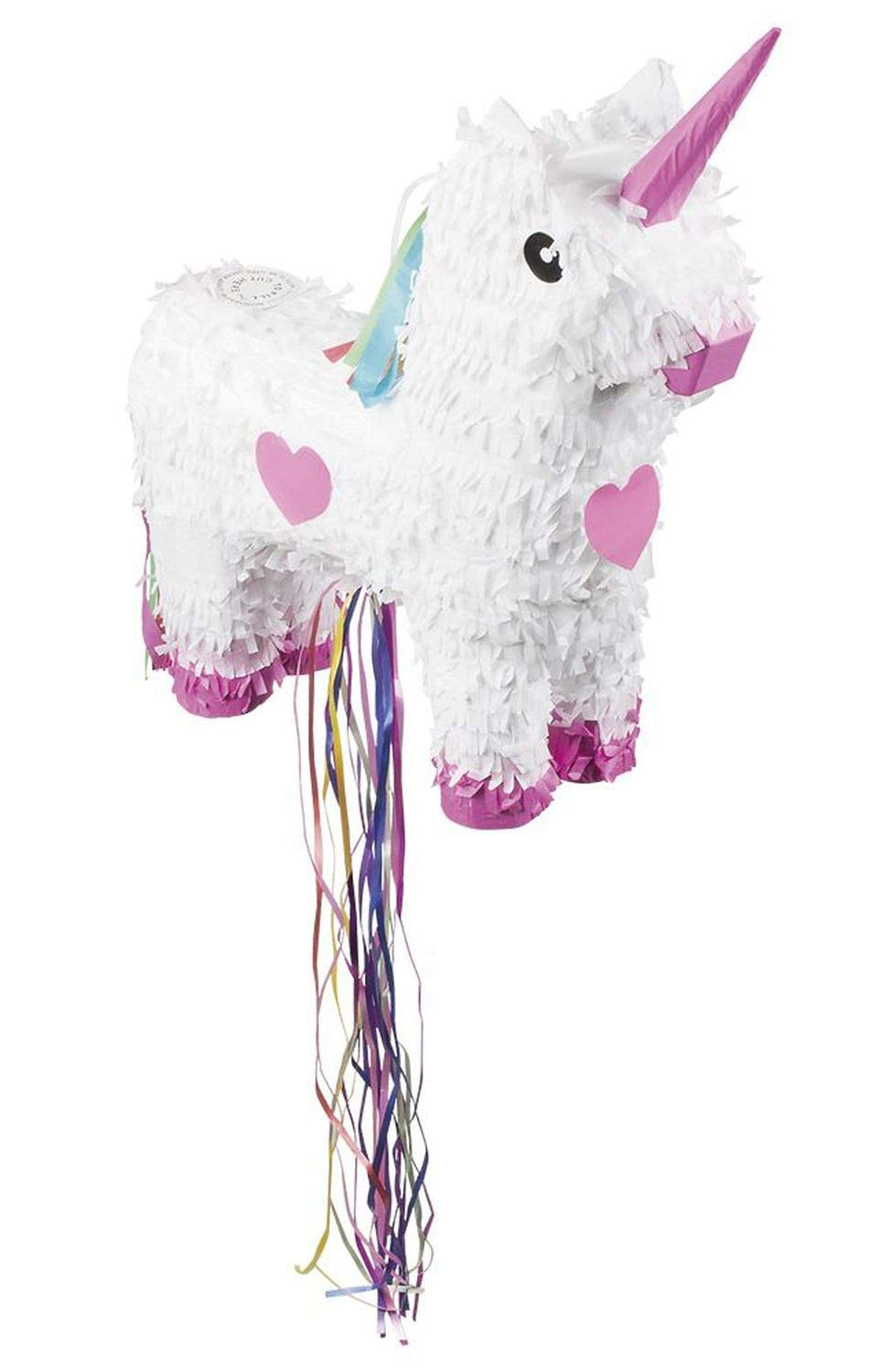 Mexican Theme Decoration Carnivals Festivals Taco Tuesday Event Cinco De Mayo Big Unicorn Pinata w// 24 Accessories for Fun Fiesta Taco Party Supplies Luau Event Photo Props