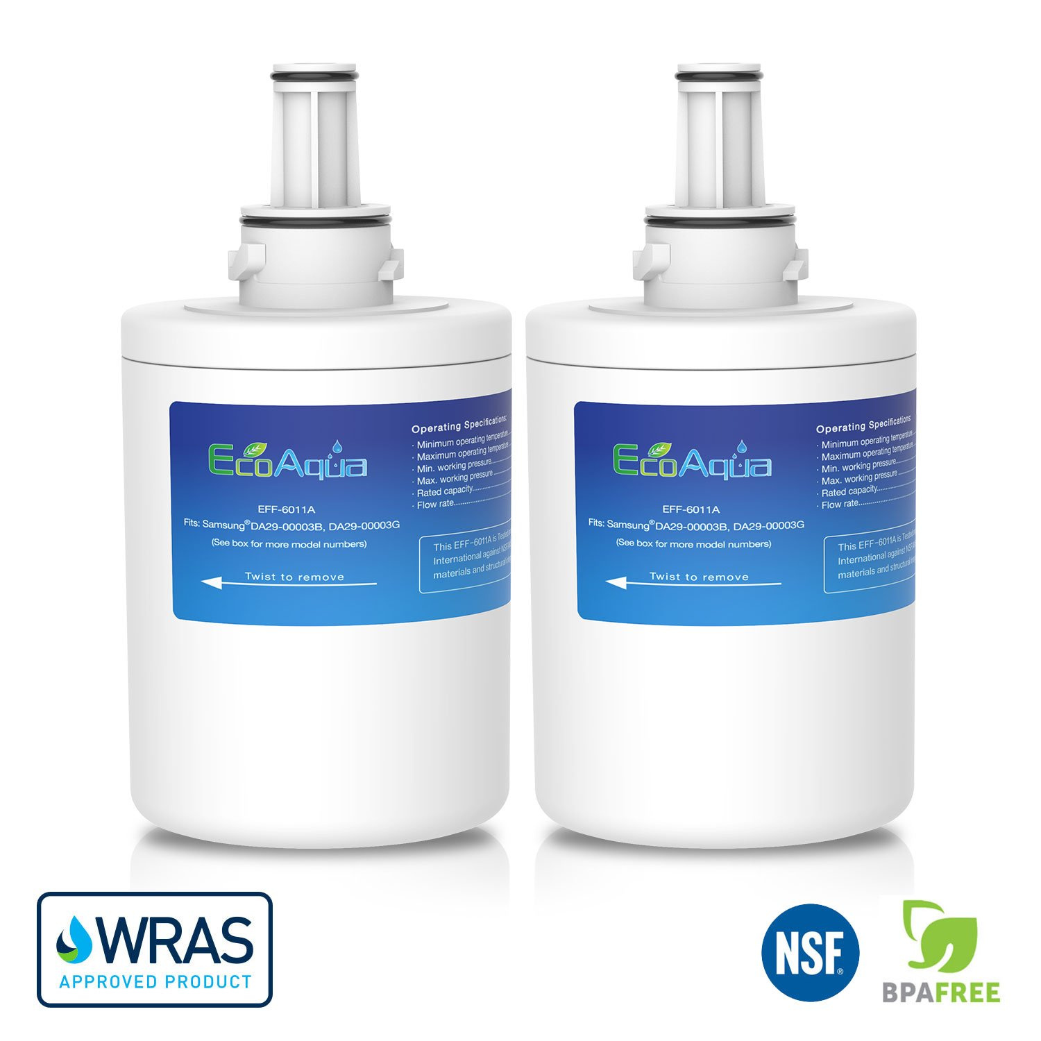 4204490 2 EcoAqua EWF8003A Compatible Water Filter for SubZero PRO48