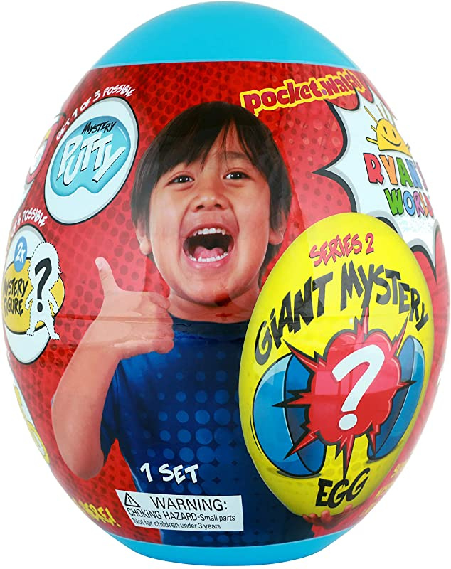 RYAN'S WORLD Giant Mystery Egg Series 3 