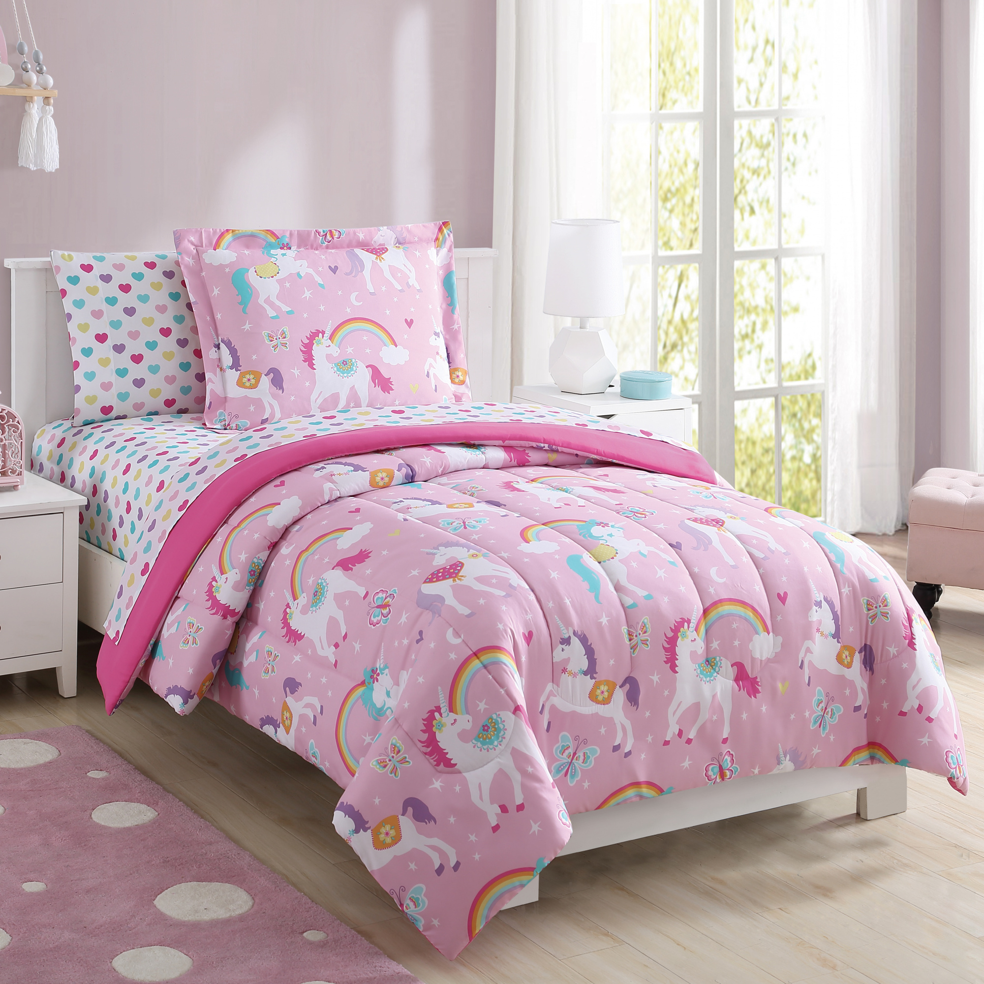 unicorn bedding full