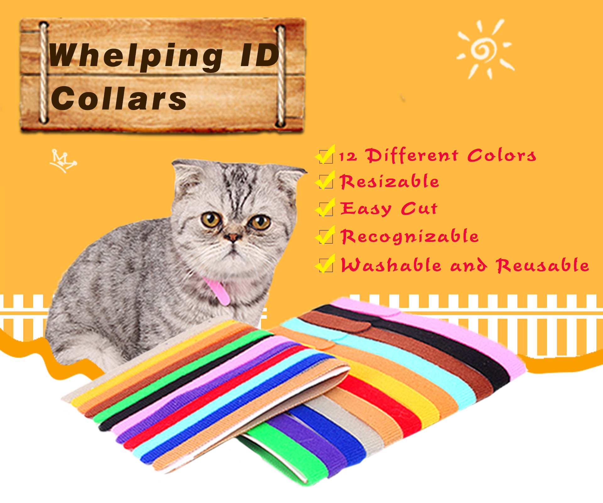 kitten whelping collars