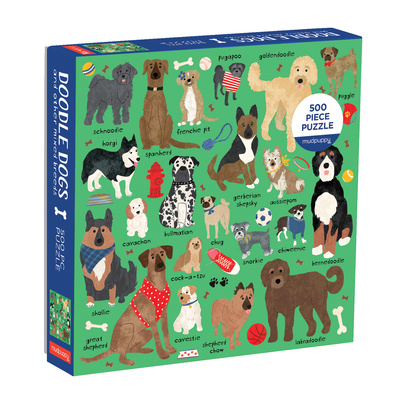 Doodle Dog And Other Mixed Breeds 500 Piece Family Puzzle Galison Shop Online For Books In Fiji