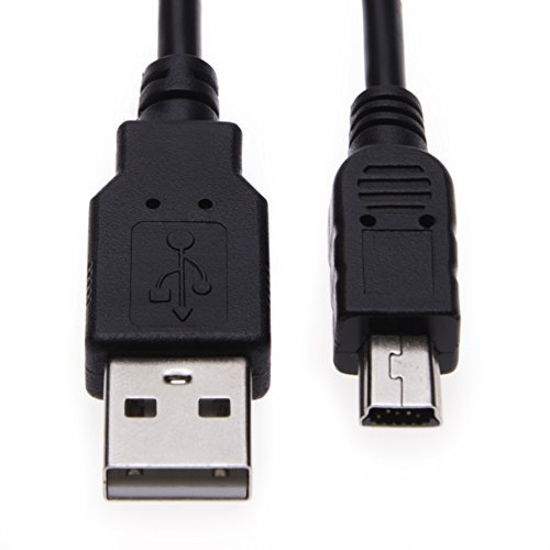 Black & White USB Data Sync Cable for Canon IXY 200 210 Black & White USB Data Sync Cable for Canon IXY 200 210