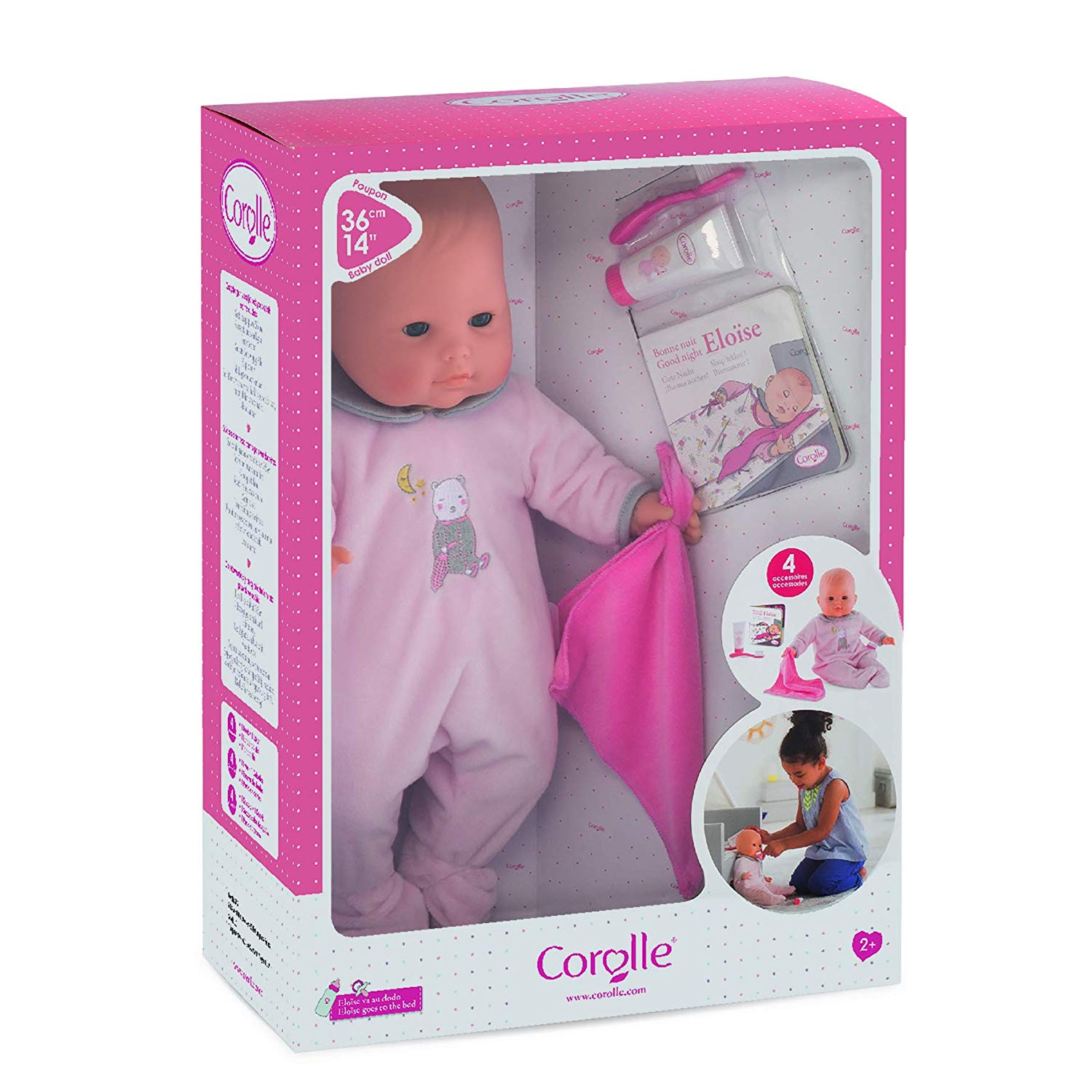corolle doll bed