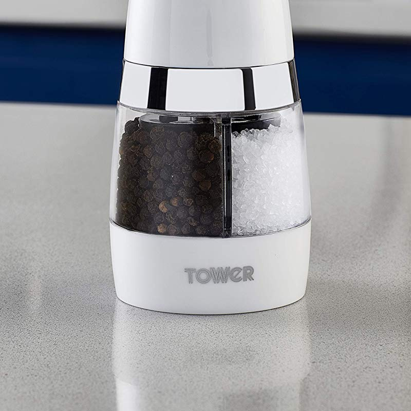 Dressing & Spice Dispensers Kitchen Storage & Organisation Spice Shakers Tower Electric Duo Salt