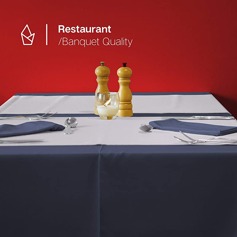 Gee Di Moda Rectangle Tablecloth - 230cm x 340cm Inch - Red Gee Di Moda Rectangle Tablecloth - 230cm x 340cm Inch - Red
