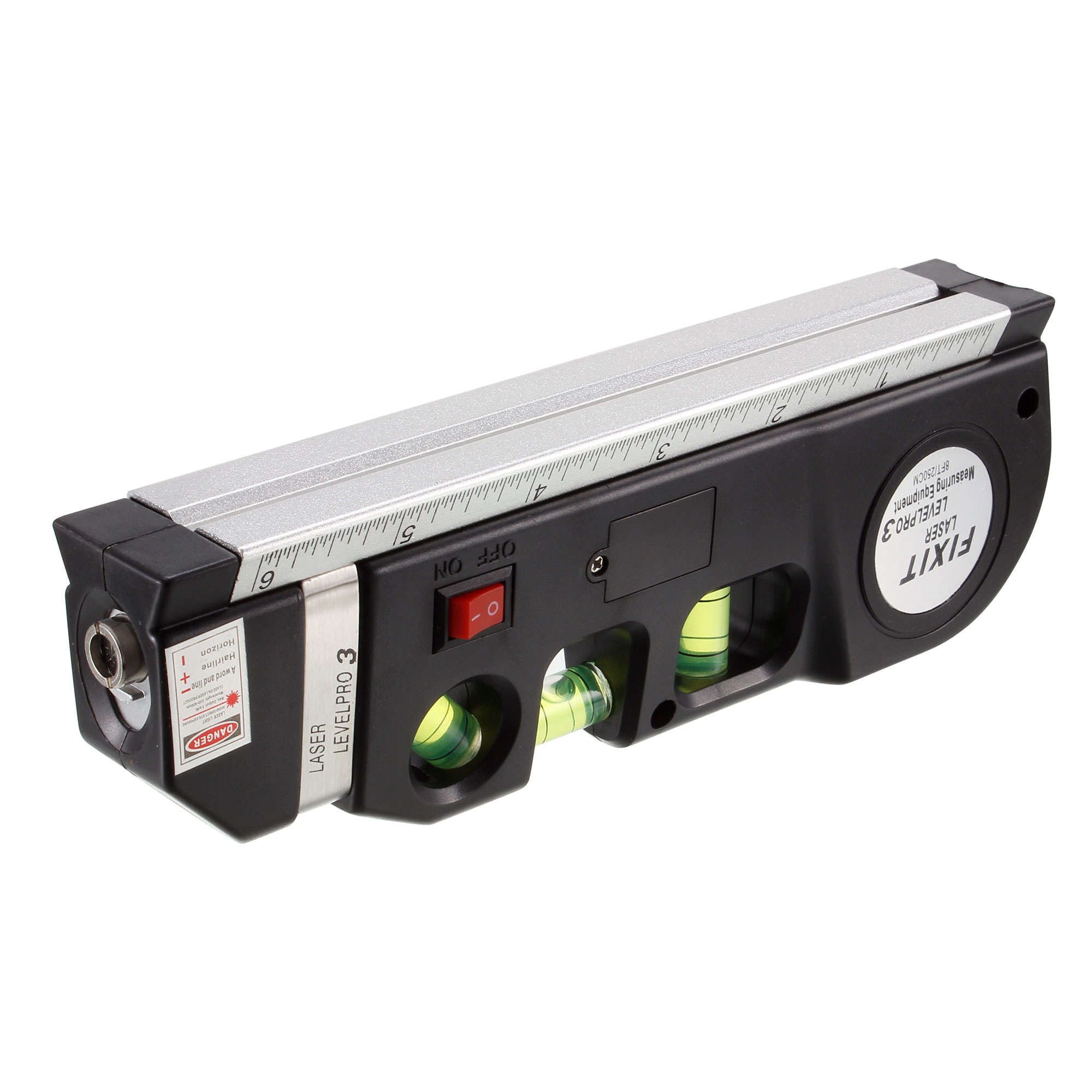 Boloniprod Multipurpose Laser Level Line Laser Measure 8ft Tape Ruler Adjusted Standard and