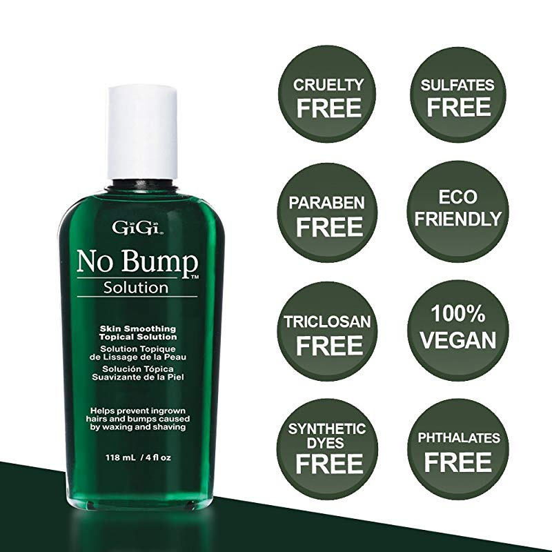 Gigi No Bump Skin Smoothing Topical Solution 120ml Help Prevent