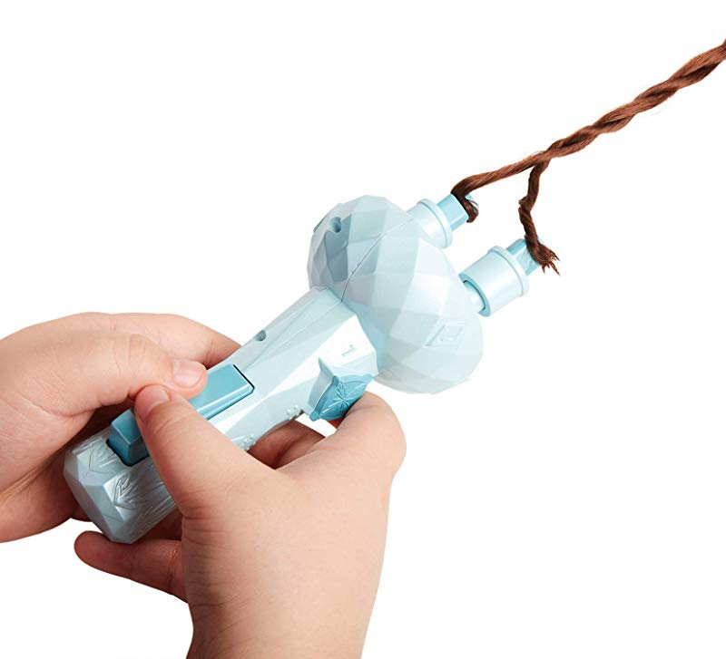 Frozen 2 Elsa S Hair Twirler Vanity Accessory Set Twist And Twirl To Create Fun Hairstyles Easy Design Braiding Tool Machine Diy For Girls Teens Kids Ages Braiding Tool Machine Diy Hair, Frozen 2 Elsa S Hair Twirler Vanity Accessory Set