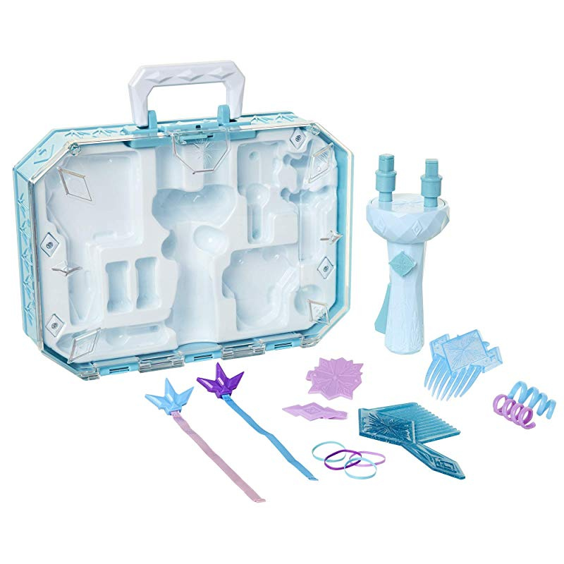 Frozen 2 Elsa S Hair Twirler Vanity Accessory Set Twist And Twirl To Create Fun Hairstyles Easy Design Braiding Tool Machine Diy For Girls Teens Kids Ages Braiding Tool Machine Diy Hair, Frozen 2 Elsa S Hair Twirler Vanity Accessory Set