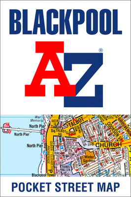 Street Map Of Blackpool Blackpool A-Z Pocket Street Map, A-Z Maps - Shop Online For Books In The  United States