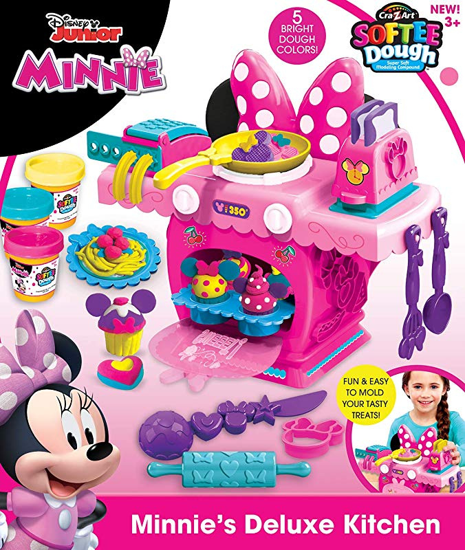Cra Z Art Disney Minnie Mouse Softee Dough Mould N Play Kitchen By