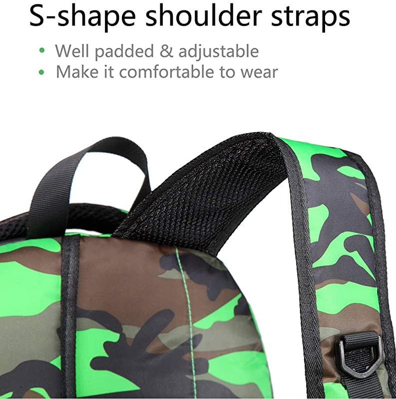 Camo Green BLUEFAIRY Boys School Backpacks For Girls Kids Elementary School Bags Bookbag Camo Green BLUEFAIRY Boys School Backpacks For Girls Kids Elementary School Bags Bookbag