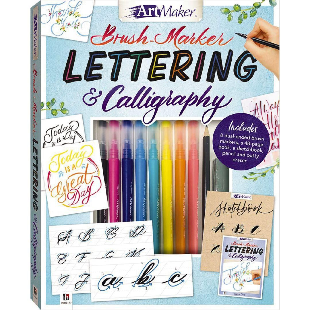 art maker brush marker calligraphy