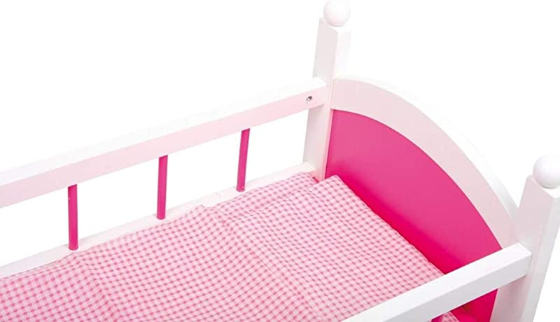 dolls cot with storage