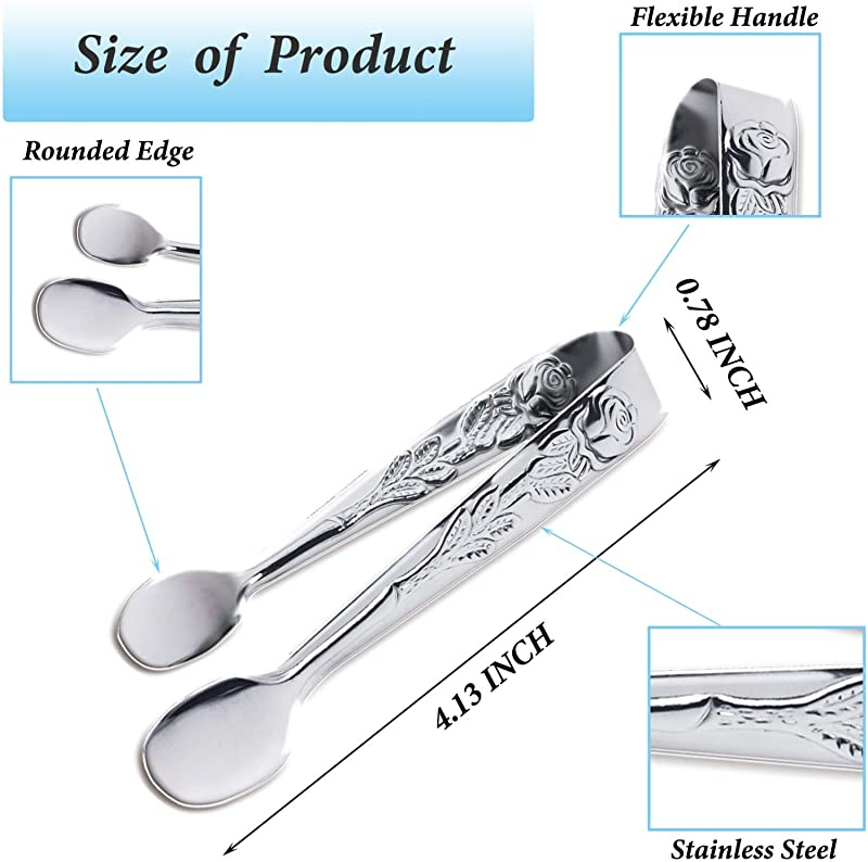 Ice Tongs Sugar Cubes Mini Serving Appetizers Tongs3 夏セール開催中
